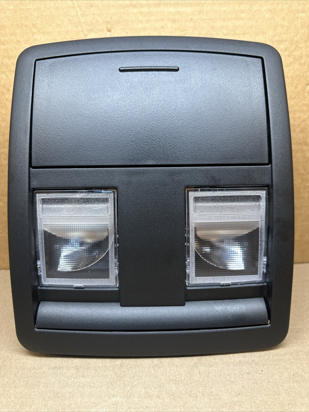 2018 2022 Dodge Challenger Roof Console Overhead Lamp Black OEM Storage 11124263