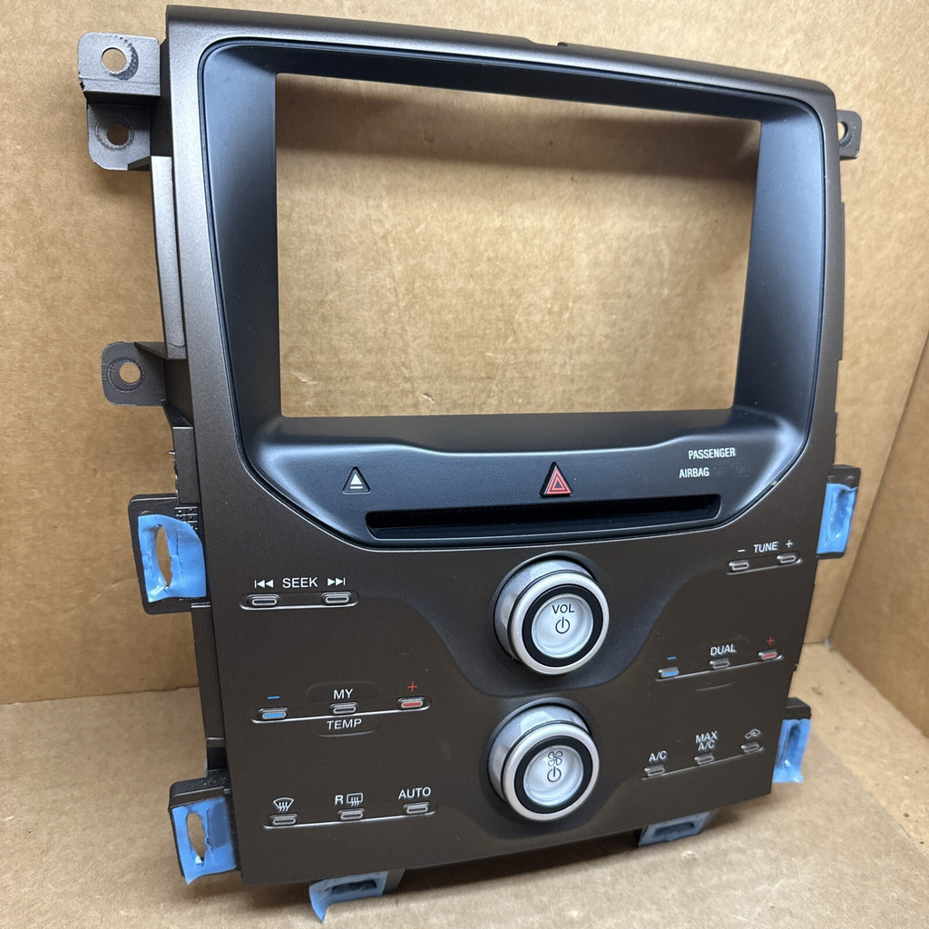 2011 2014 Ford Edge Sony Radio Face Climate Control Panel ET4T 18A802 BC2