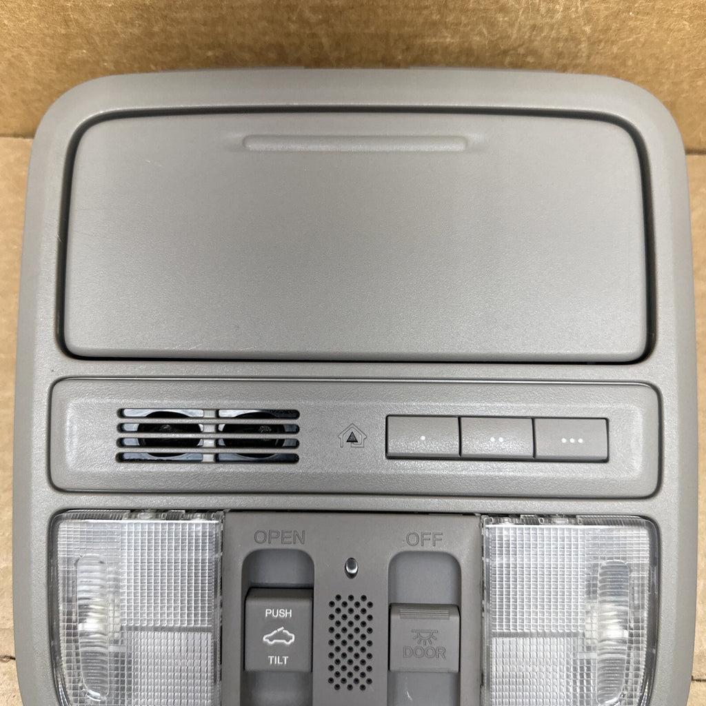 2011 2017 Honda Odyssey Light Gray Over Head Overhead Console Homelink Sunroof4