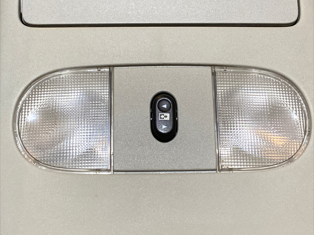 04 08 Ford F150 Overhead Console Map Dome Storage Cubby Bin Power Sliding Window3