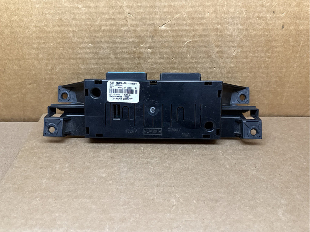 2011 Ford F150 F 150 Temperature Climate Control Module BL3T 18C612 FD0