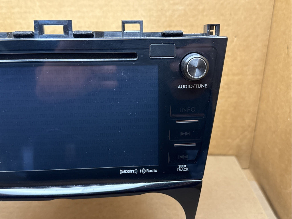 2017 Subaru Forester Radio Receiver Screen Display FF678UM 86201SG6713