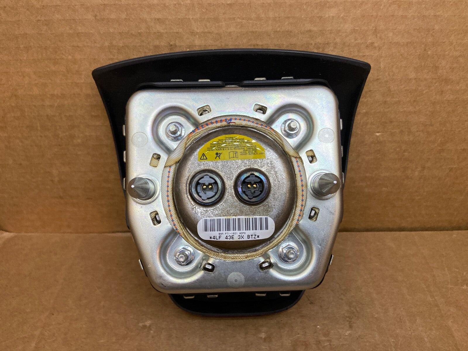 2013 2019 FORD TAURUS FRONT LEFT DRIVER SIDE STEERING WHEEL AIRBAG AIR BAG BLACK6
