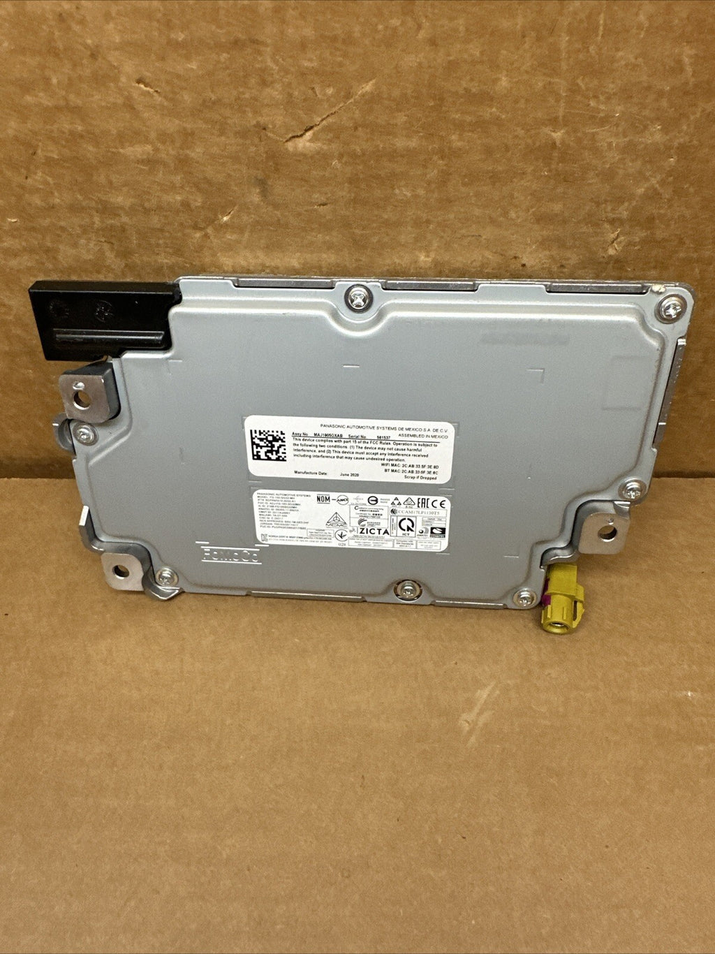 2019 2020 Lincoln Nautilus Sync Module LA1T 14G370 BCH6