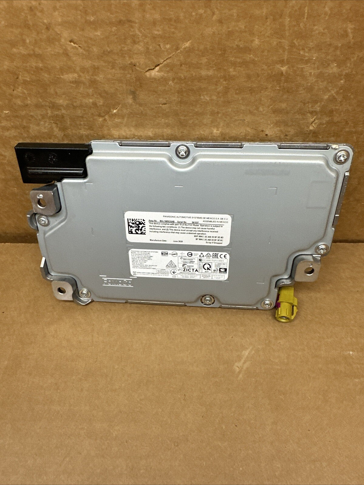 2019 2020 Lincoln Nautilus Sync Module LA1T 14G370 BCH6