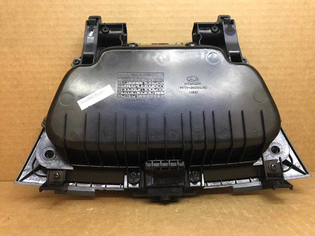 2007 2010 HYUNDAI ELANTRA CENTER DASH STORAGE CUBBY COMPARTMENT BOX 84770 2H0004