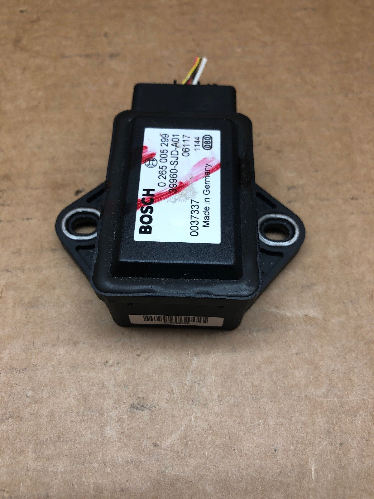 06 08 Ridgeline VSA Stability Control Yaw Rate Speed G Sensor 39960 SJD A01 A62