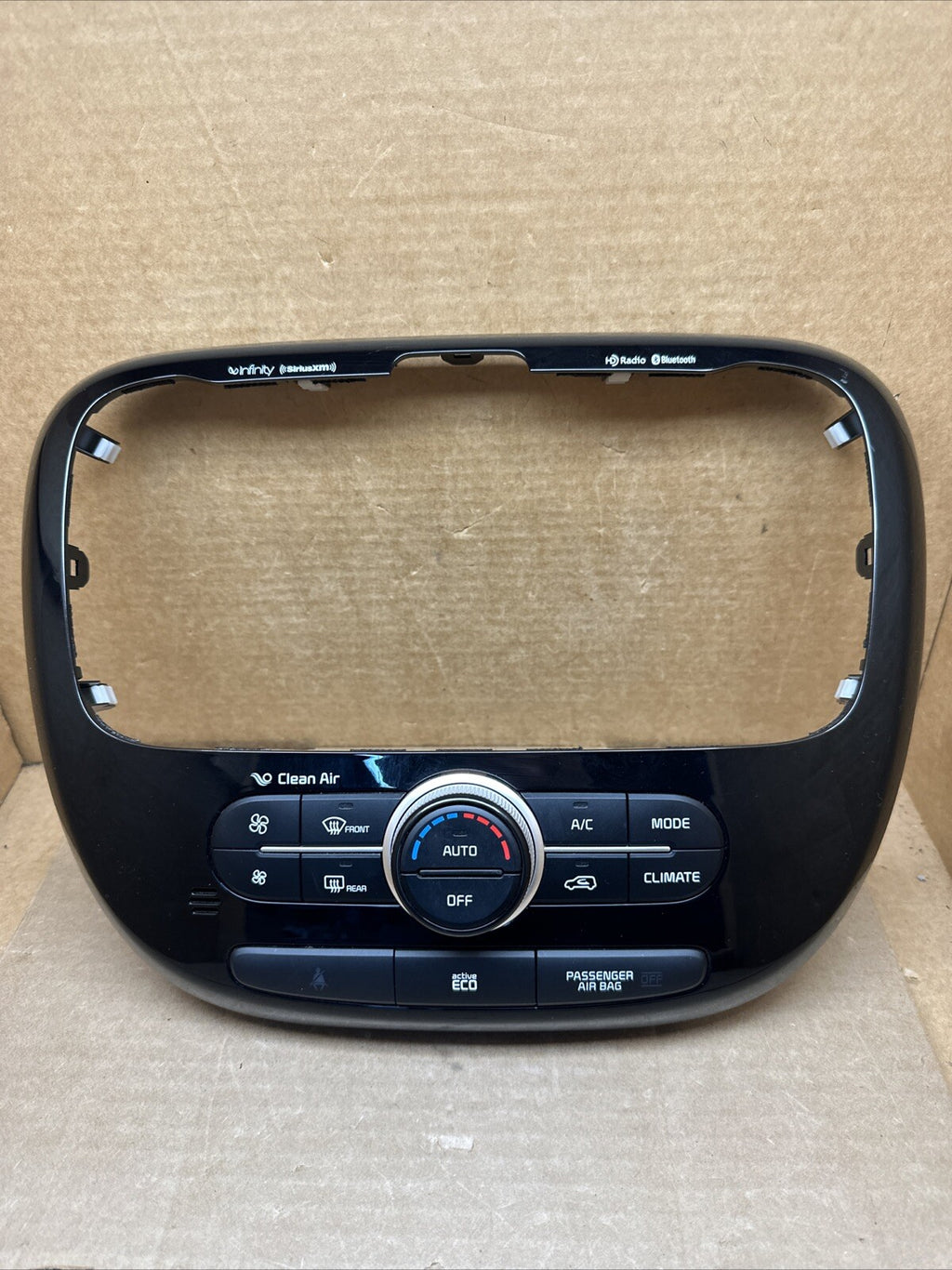 2014 2016 Kia Soul AC Heat Temperature Control Bezel Trim OEM 97250 B2GQ0CA0