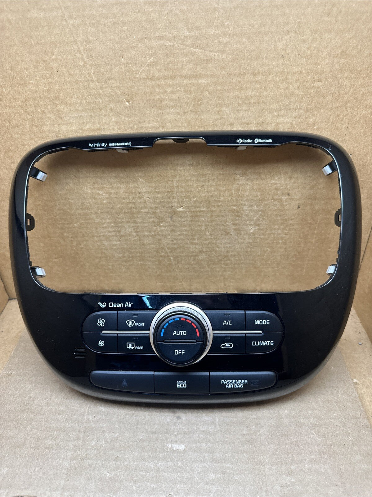 2014 2016 Kia Soul AC Heat Temperature Control Bezel Trim OEM 97250 B2GQ0CA0