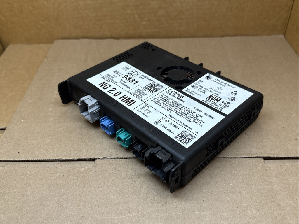 2015 2017 GM HMI Human Machine Interface Control Module 232293314