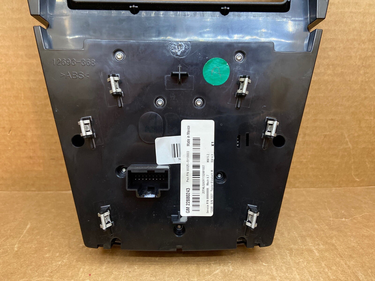 2012 2015 Chevy Equinox Terrain Radio Face Climate Control Panel Bezel 228802437