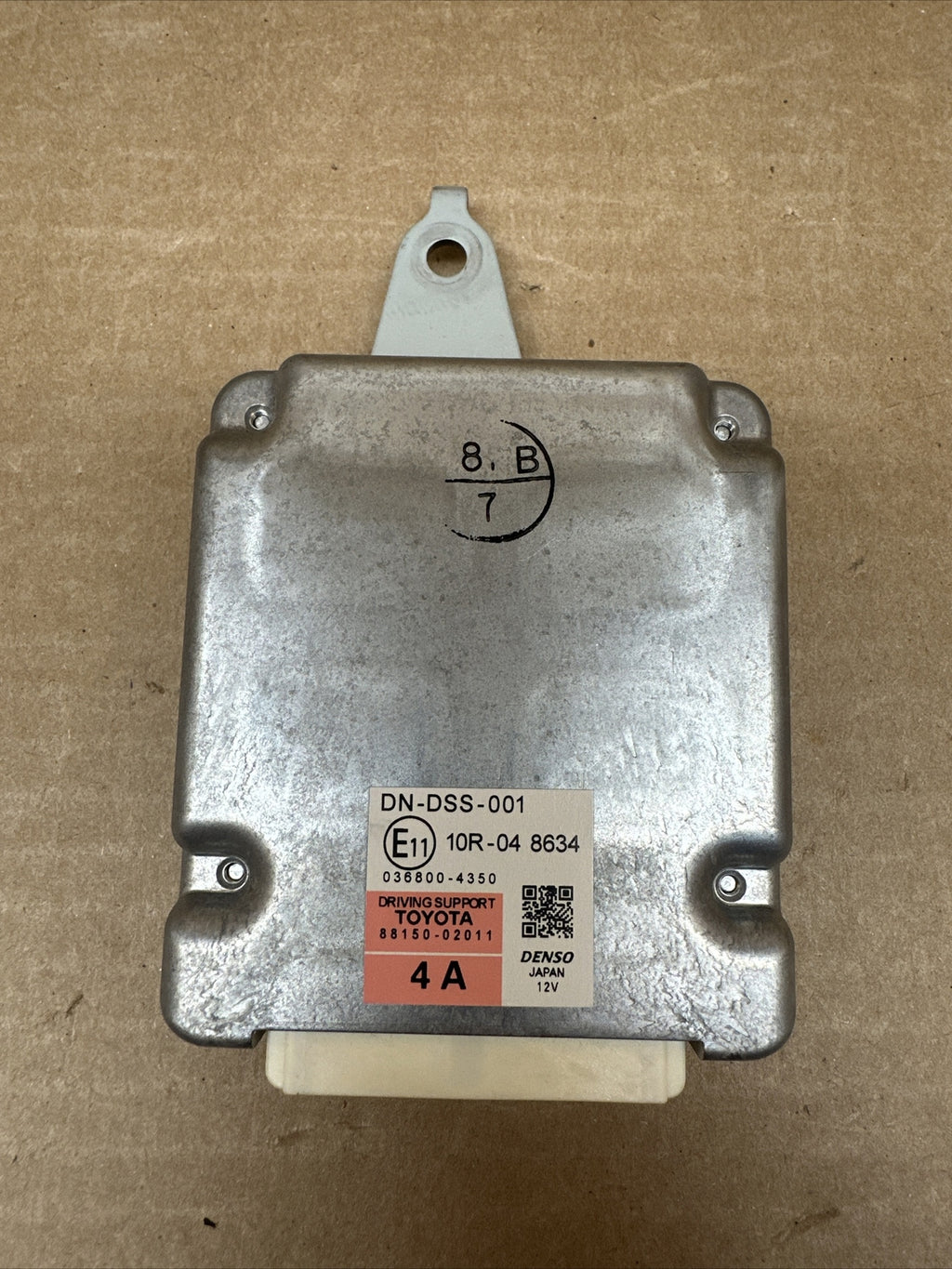 2017   2019 TOYOTA COROLLA DRIVER ASSIST CONTROL MODULE 88150 02011 OEM3