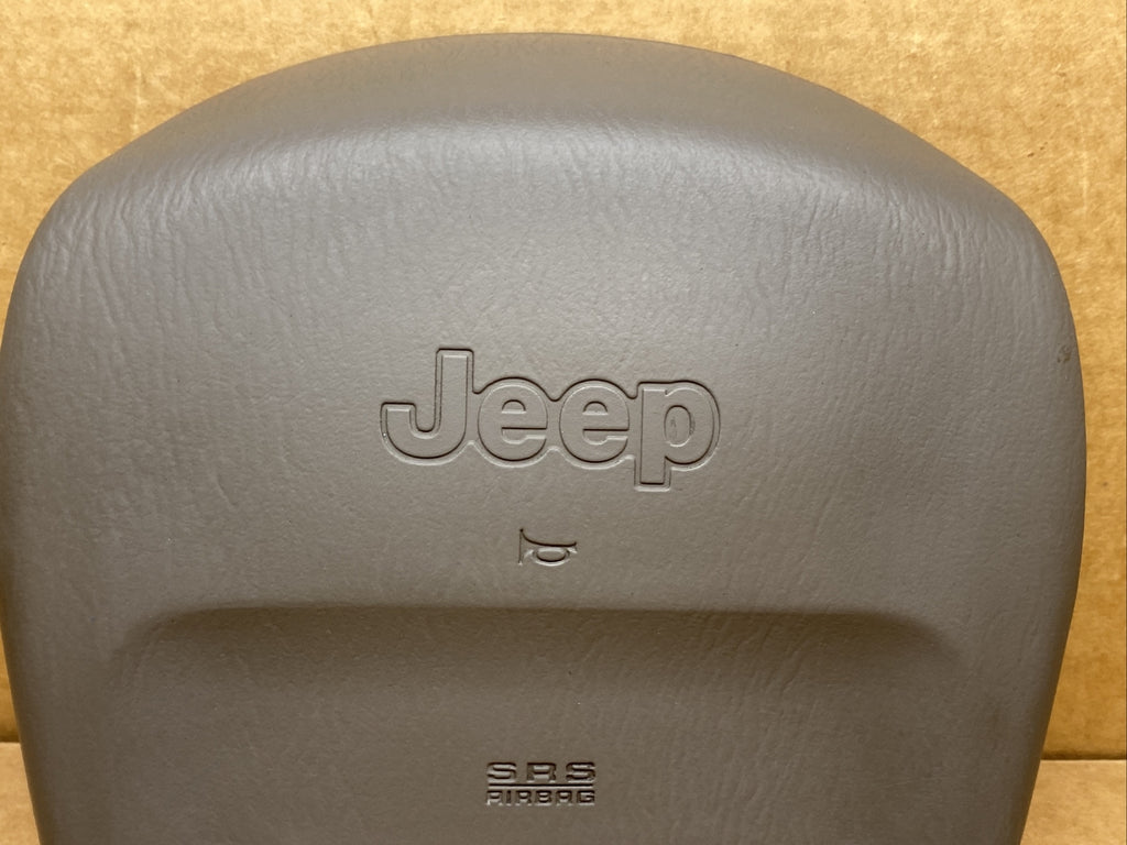 99 00 Grand Cherokee Front Left Driver Side Steering Wheel Air Bag Airbag Taupe4