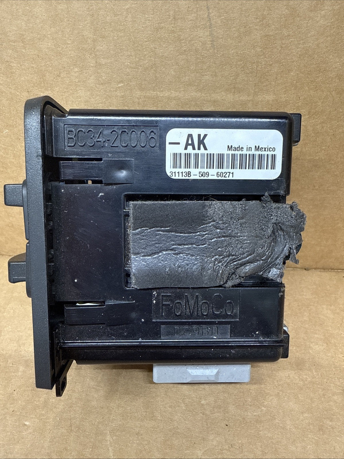 2011 2015 Ford F250 F350 F550 Super Duty Trailer Brake Controller BC34 2C006 AK6