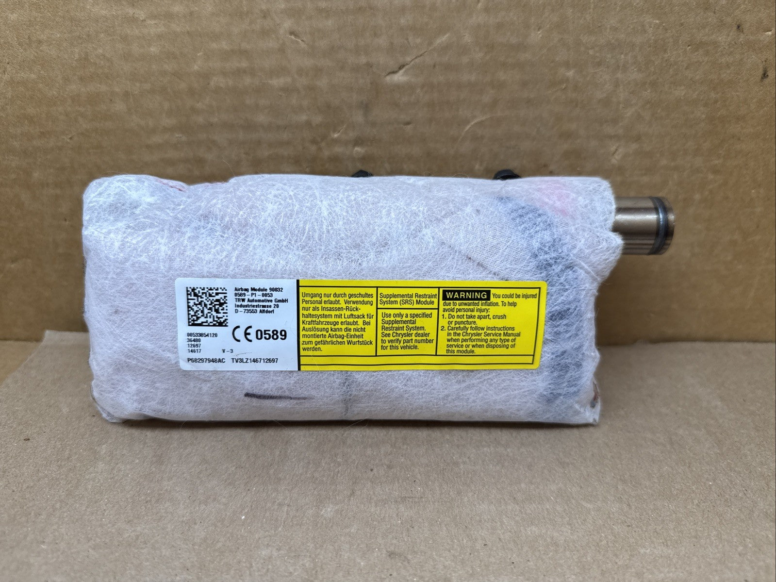 2017-2025 Chrysler Pacifica Front Right Side Passenger Seat Air Bag Airbag0
