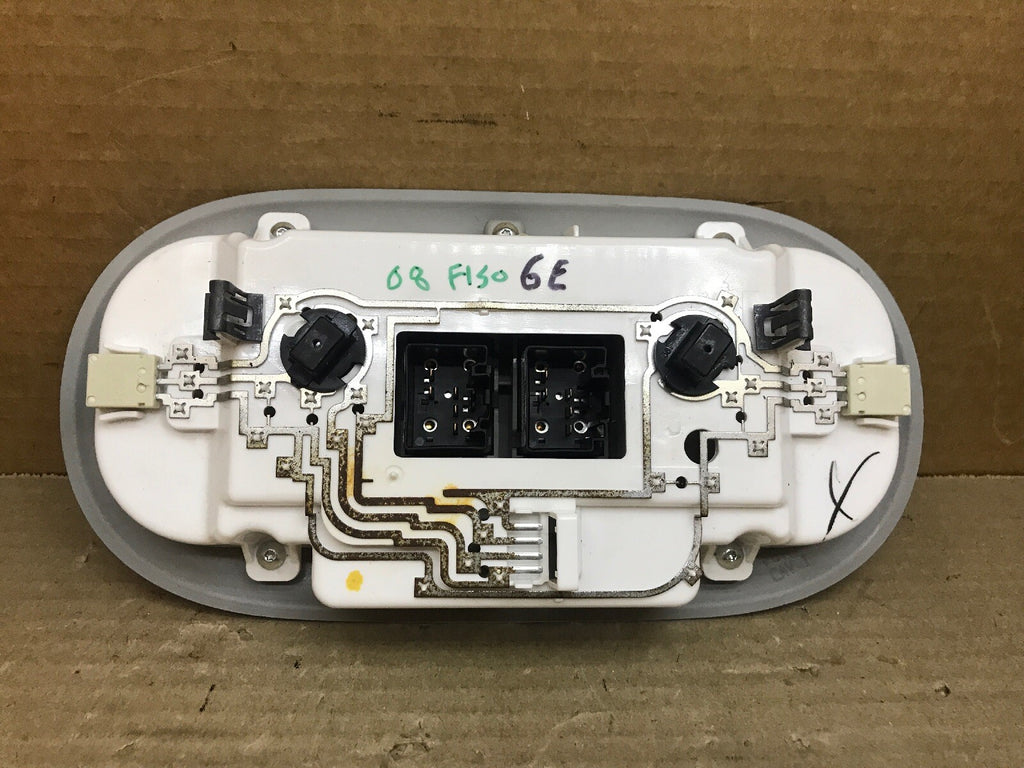 04 08 F150 Front Overhead Light Console Sunroof Rear Window Switch LT Flint Gray4