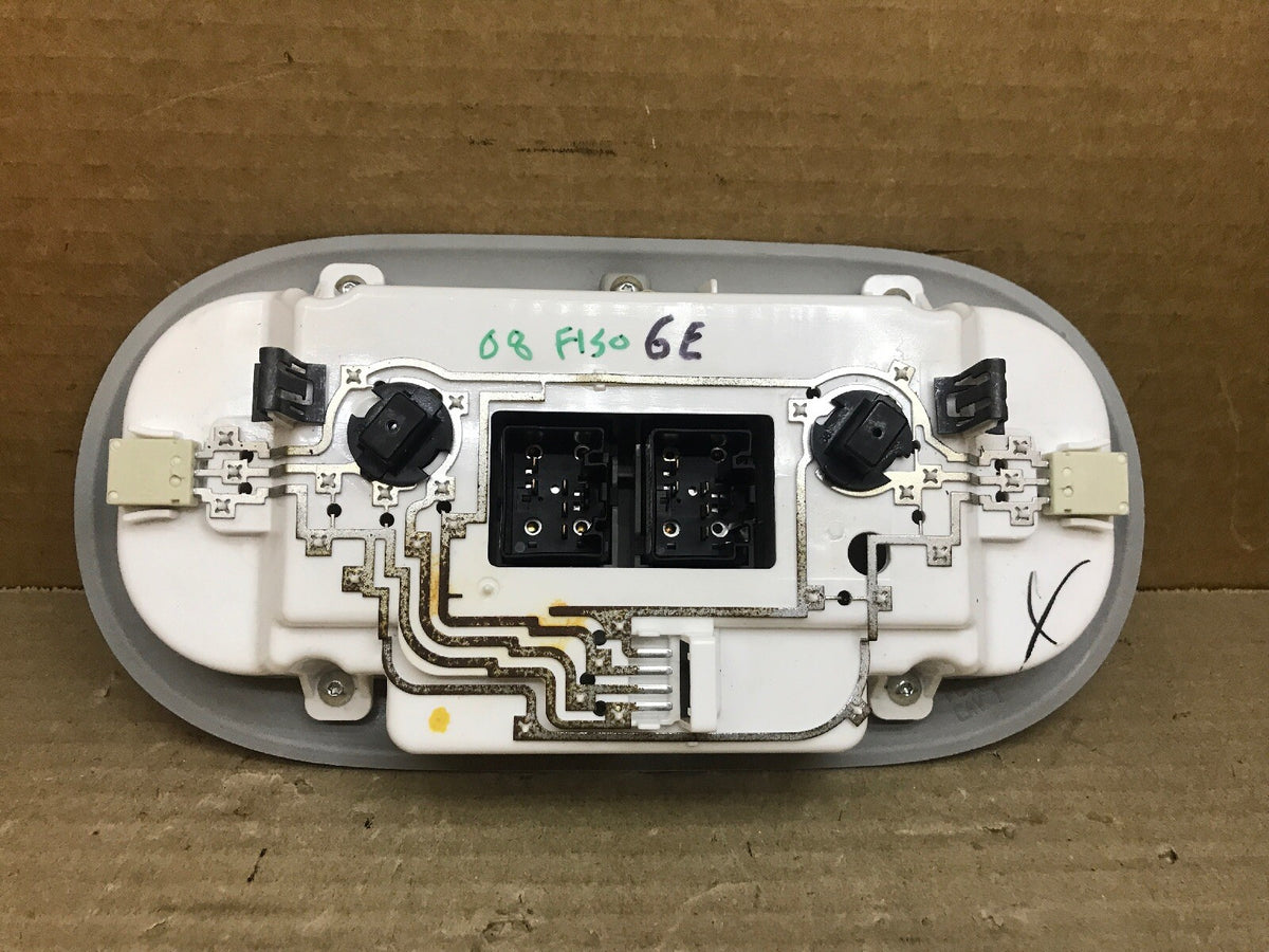 04 08 F150 Front Overhead Light Console Sunroof Rear Window Switch LT Flint Gray4