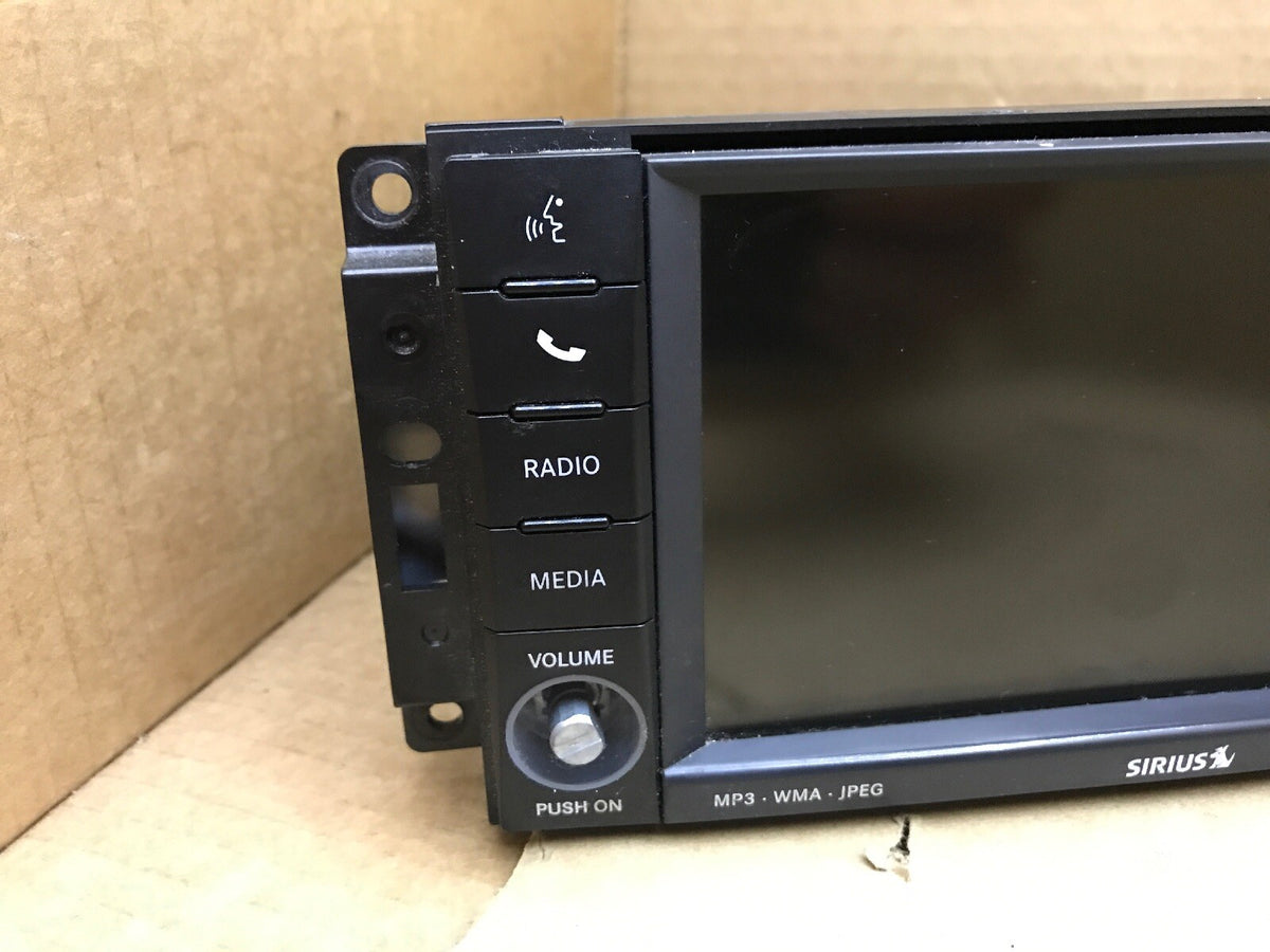 Jeep Chrysler Dodge MyGig RBZ Low Speed Touchscreen Display Radio P05064677AG1