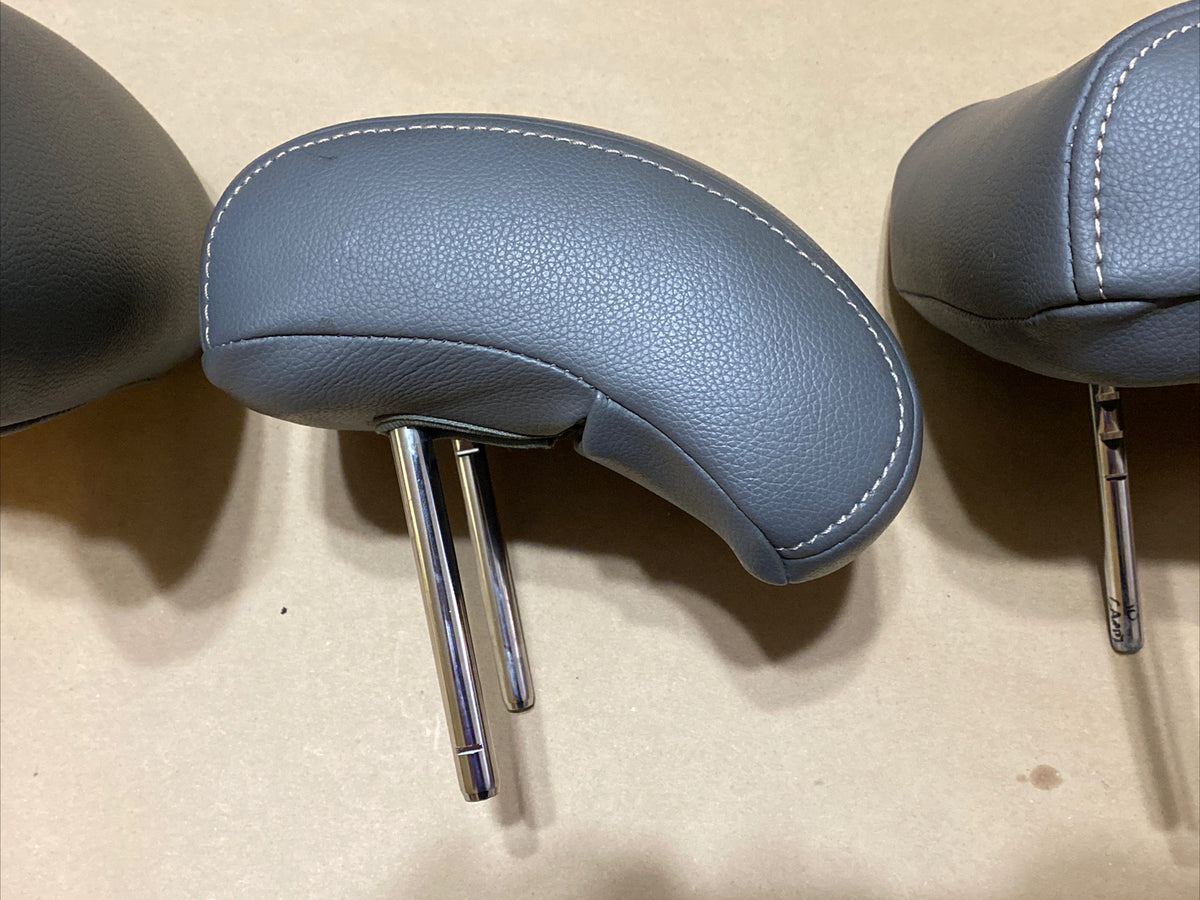 2007 2011 Toyota Camry Back Rear Head Rest Headrest Leather Set Ash Gray 139
