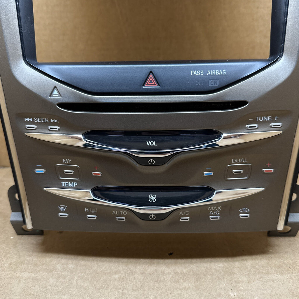 2011 2015 Lincoln MKX Radio Stereo Climate Control w Bezel BA1T 18A802 AK1