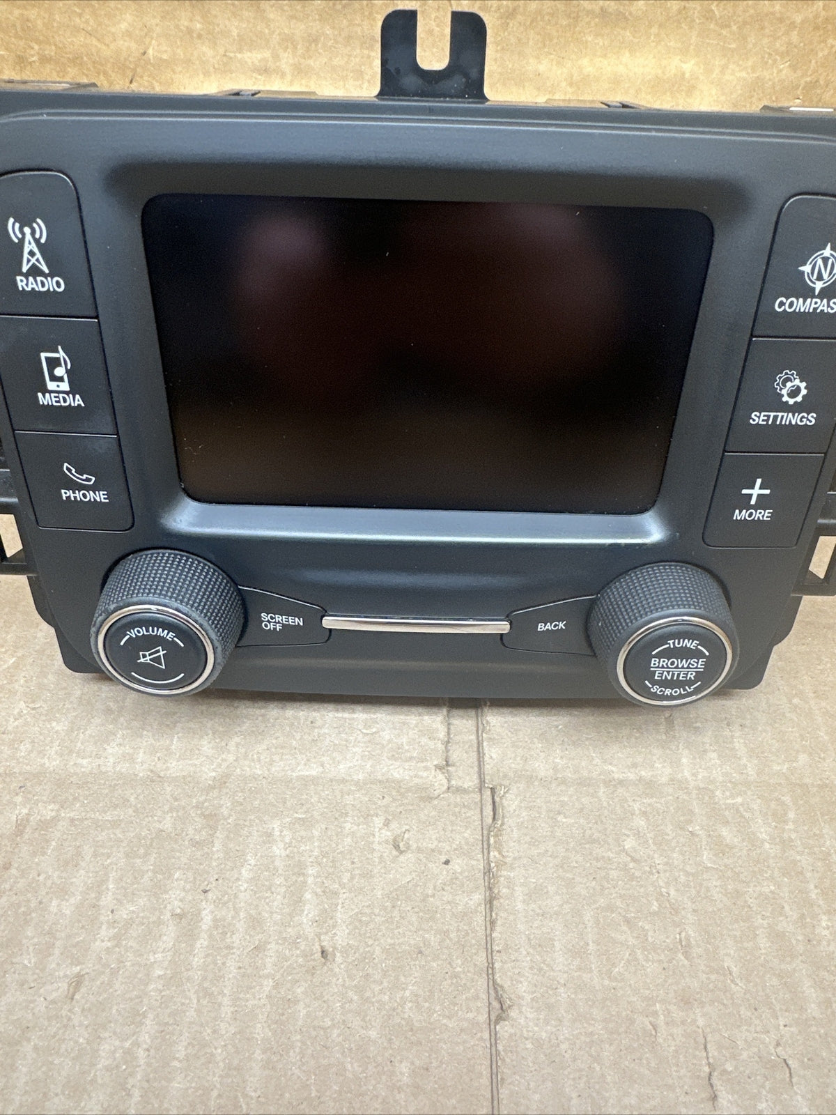 2015 Jeep Cherokee Radio Receiver Player Information Screen VP2 OEM P68237067AD2