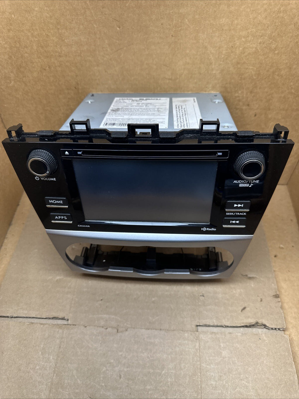 2015 Subaru Impreza Crosstrek Radio Dash Screen Display CM644UL 86201FJ6404