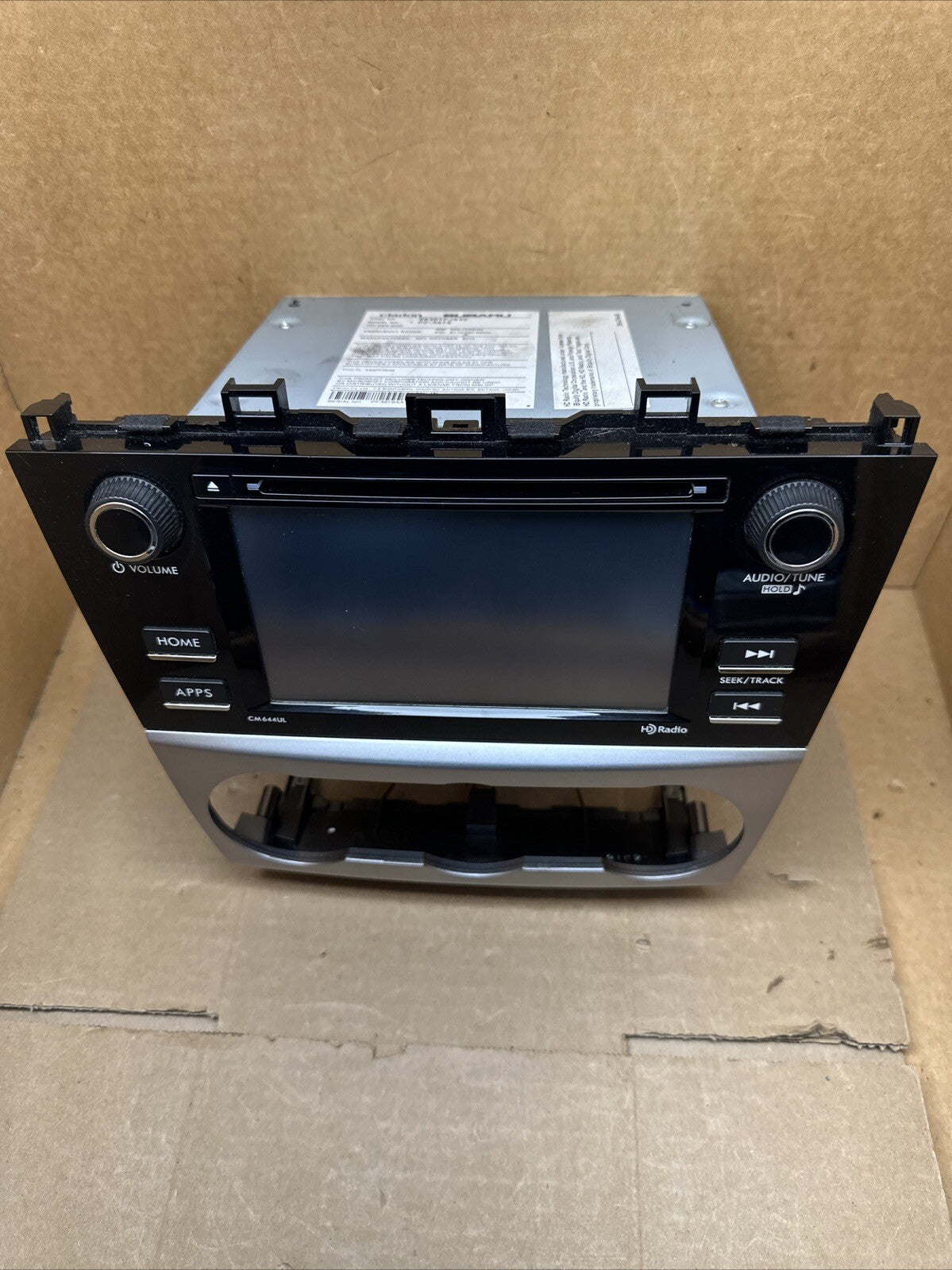 2015 Subaru Impreza Crosstrek Radio Dash Screen Display CM644UL 86201FJ6404