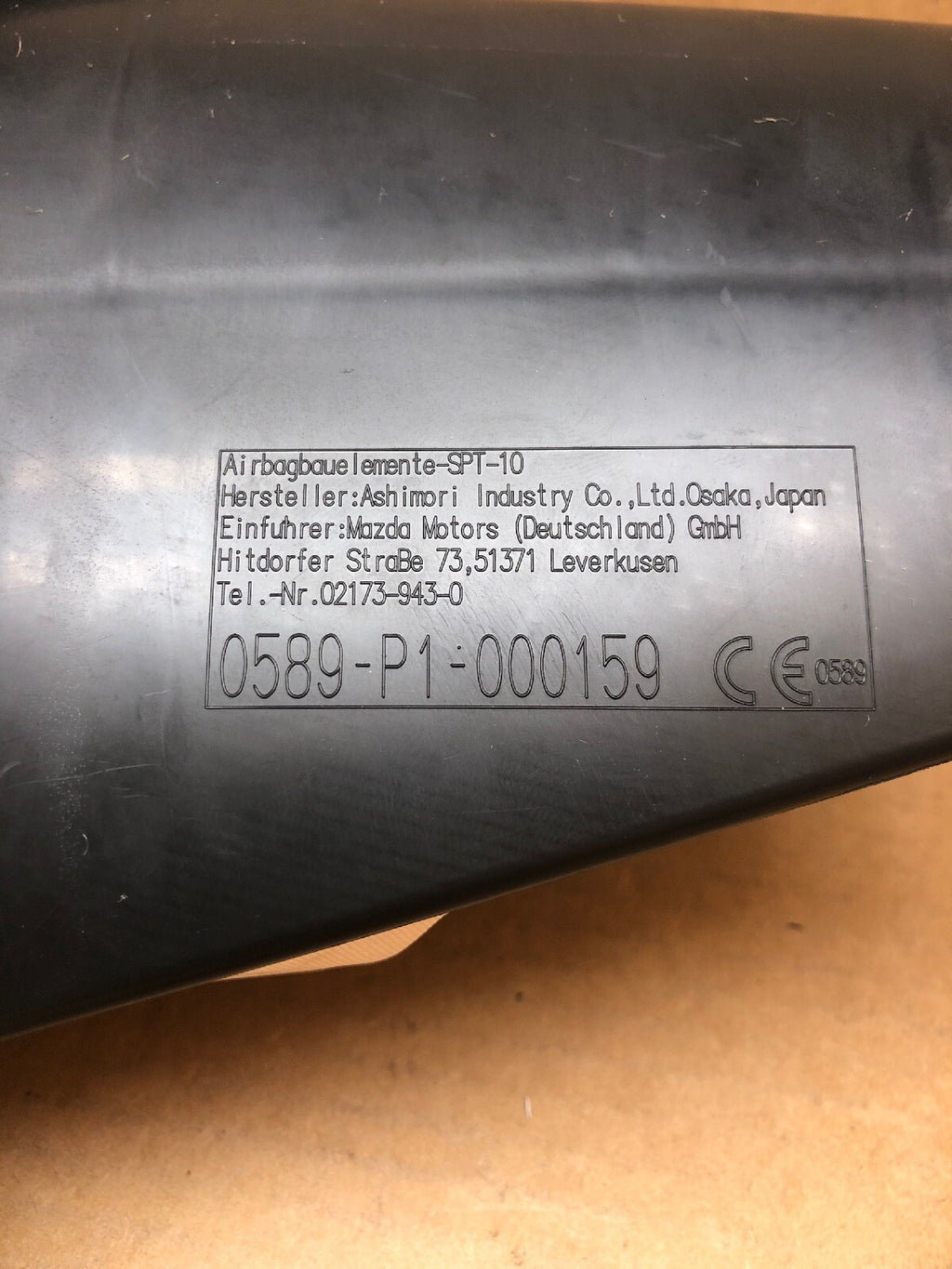 2015 2017 Mazda 6 Mazda6 Front Right Side Passenger Seat Air Bag Airbag3