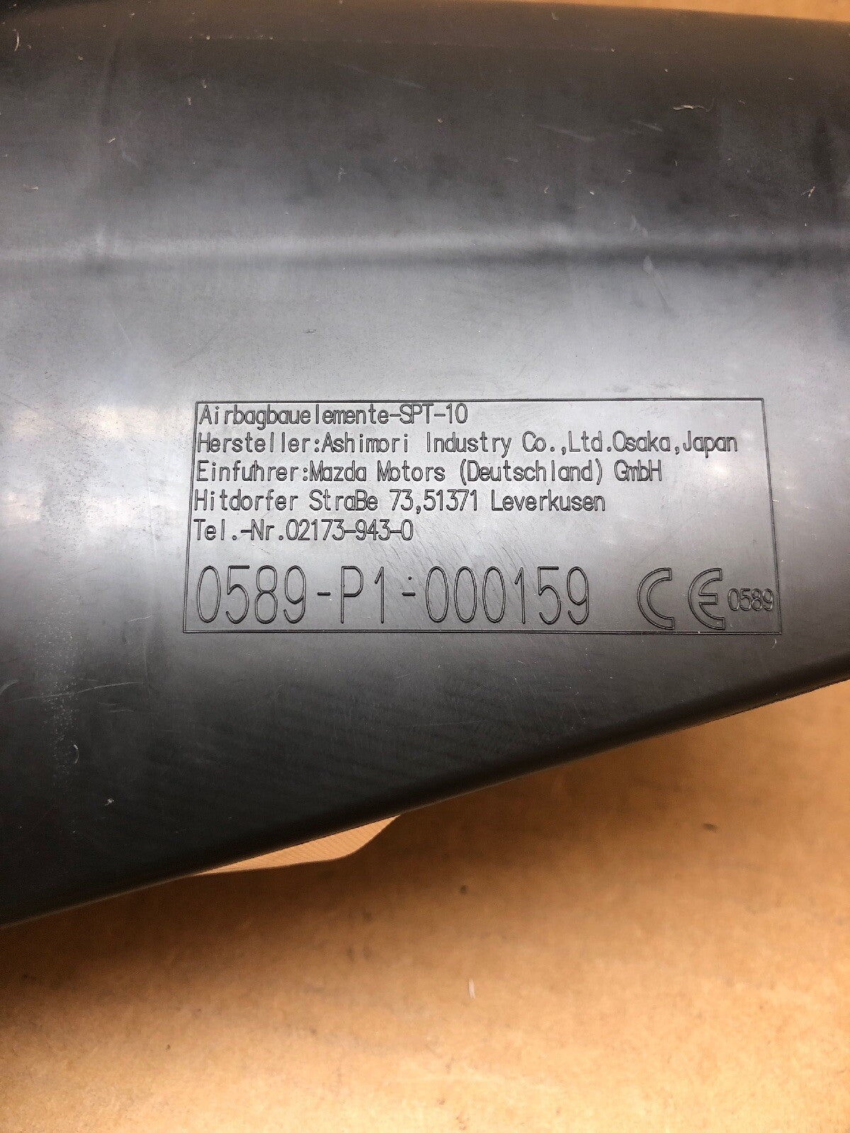 2015 2017 Mazda 6 Mazda6 Front Right Side Passenger Seat Air Bag Airbag3