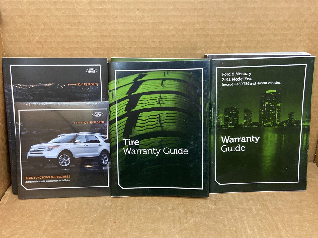 2011 FORD EXPLORER OWNER'S OWNERS OWNER MANUAL BOOK GUIDE SET CASE OEM3