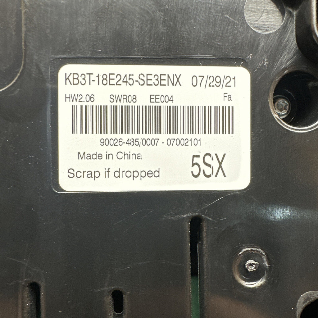 2019 2021 FORD RANGER RADIO CLIMATE CONTROL SWITCH PANEL KB3T 18E245 SE3ENX OEM7