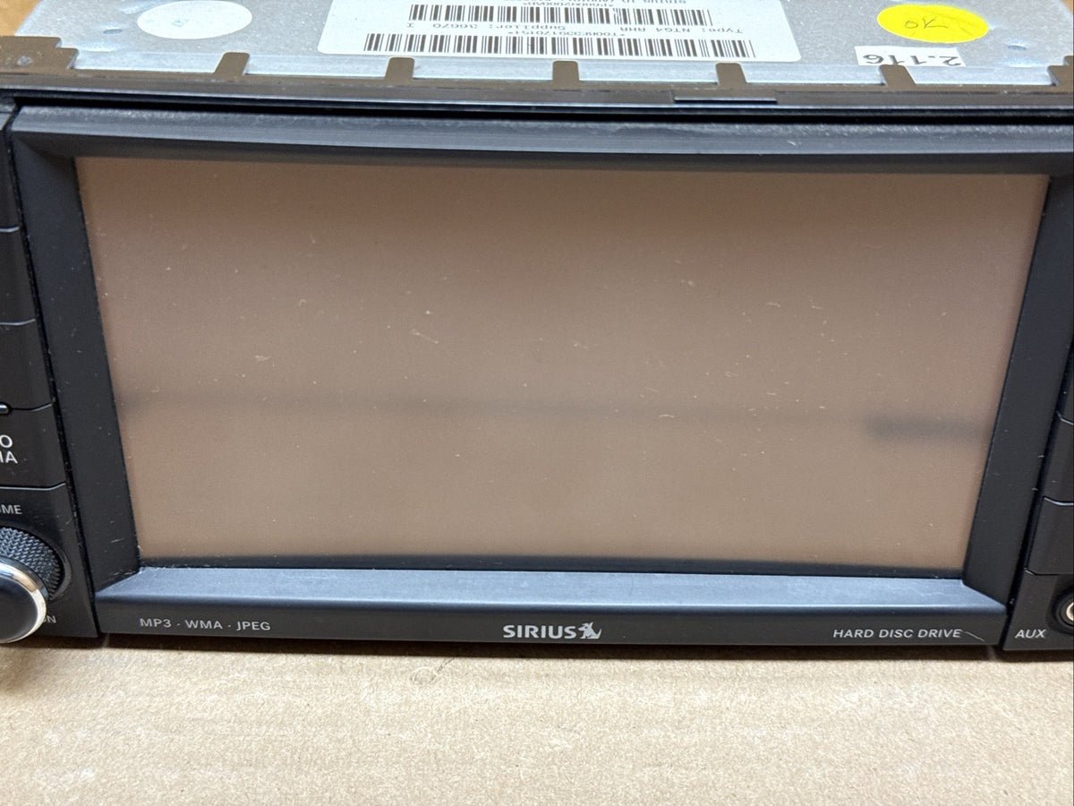 Jeep Dodge Chrysler Touchscreen Radio RHR 68092000AD P68092000AD3