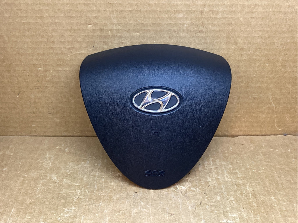 09 12 Elantra Touring Front Left Driver Side Steering Wheel Air Bag Airbag Black1