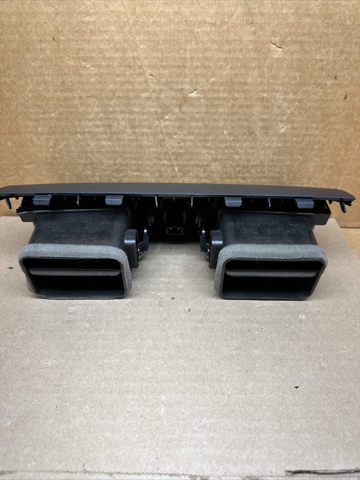 2016 2017 SUBARU CROSSTREK CENTER DASH AIR VENTS TRIM HAZARD BUTTON S155081806