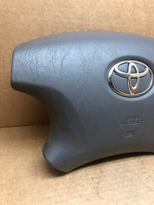 02 04 TOYOTA CAMRY FRONT LEFT DRIVER SIDE STEERING WHEEL AIRBAG AIR BAG GRAY1
