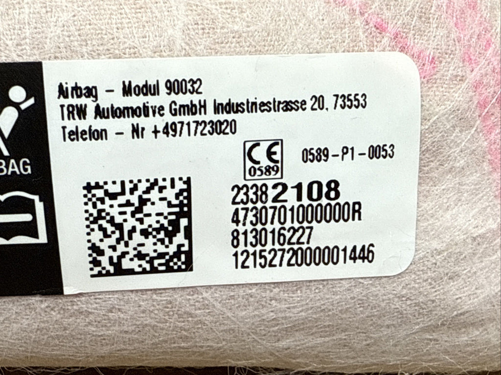 2016 2024 Express Savana Front Right Side Passenger Seat Air Bag Airbag 233821082