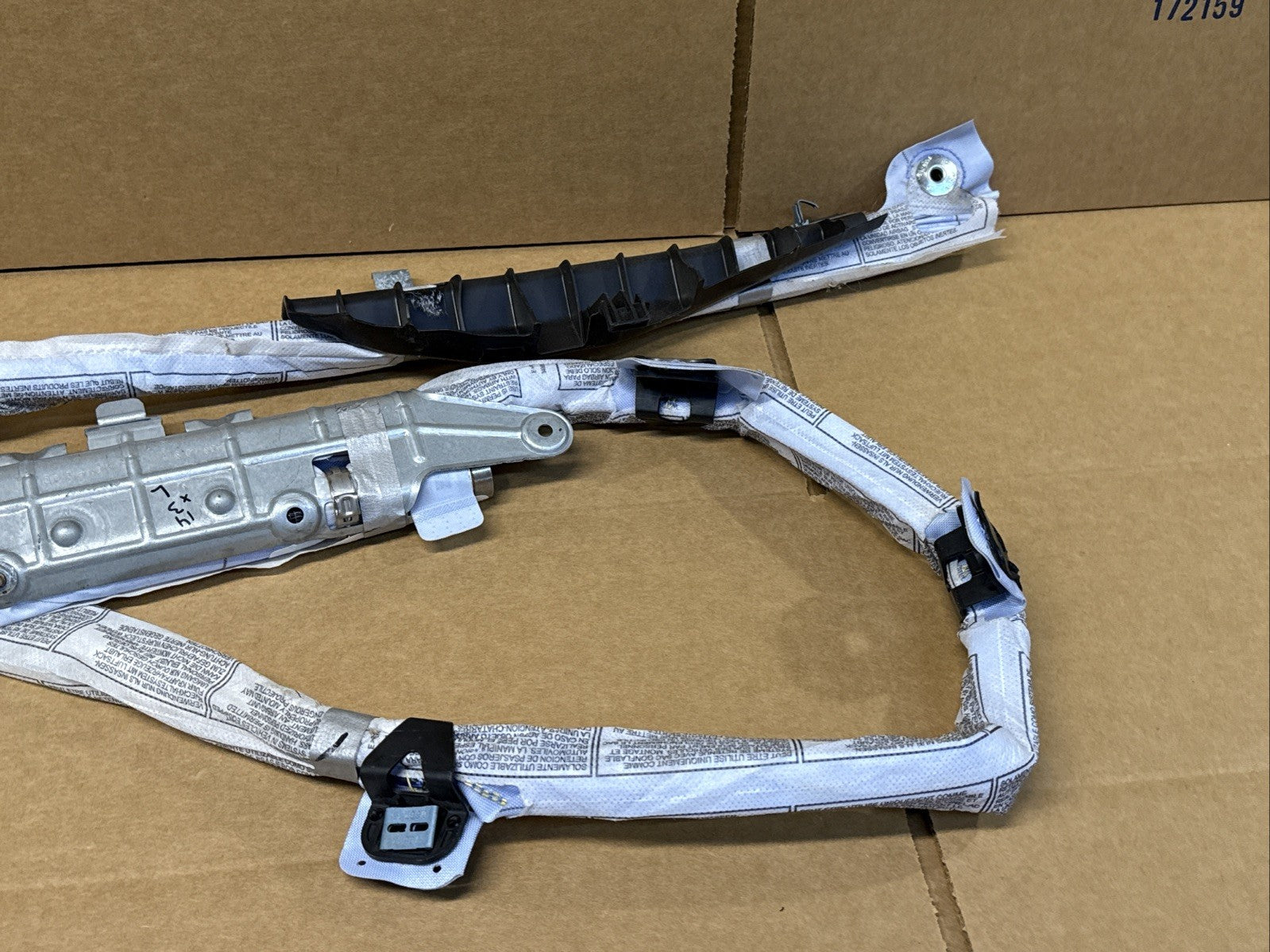 BMW X3 Left Side Driver Upper Curtain Roof Air Bag Airbag7