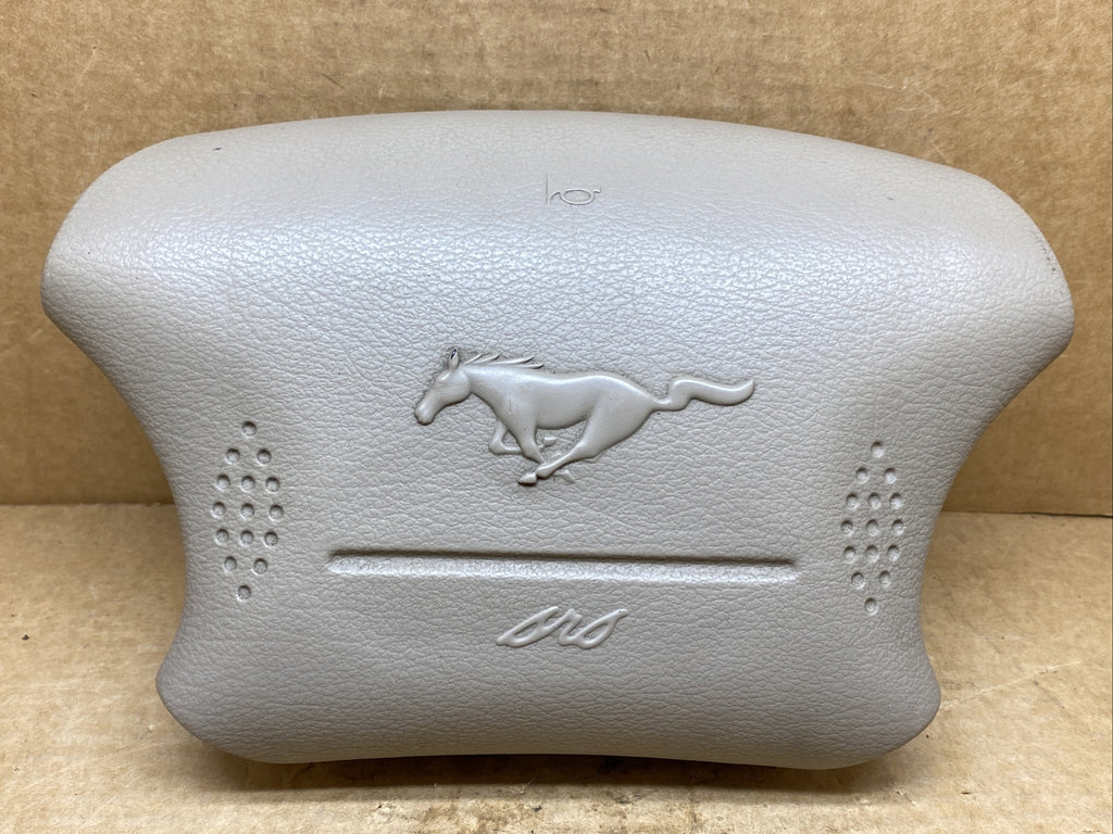 1999 2004 Ford Mustang Front Left Driver Side Steering Wheel Air Bag Airbag Tan0