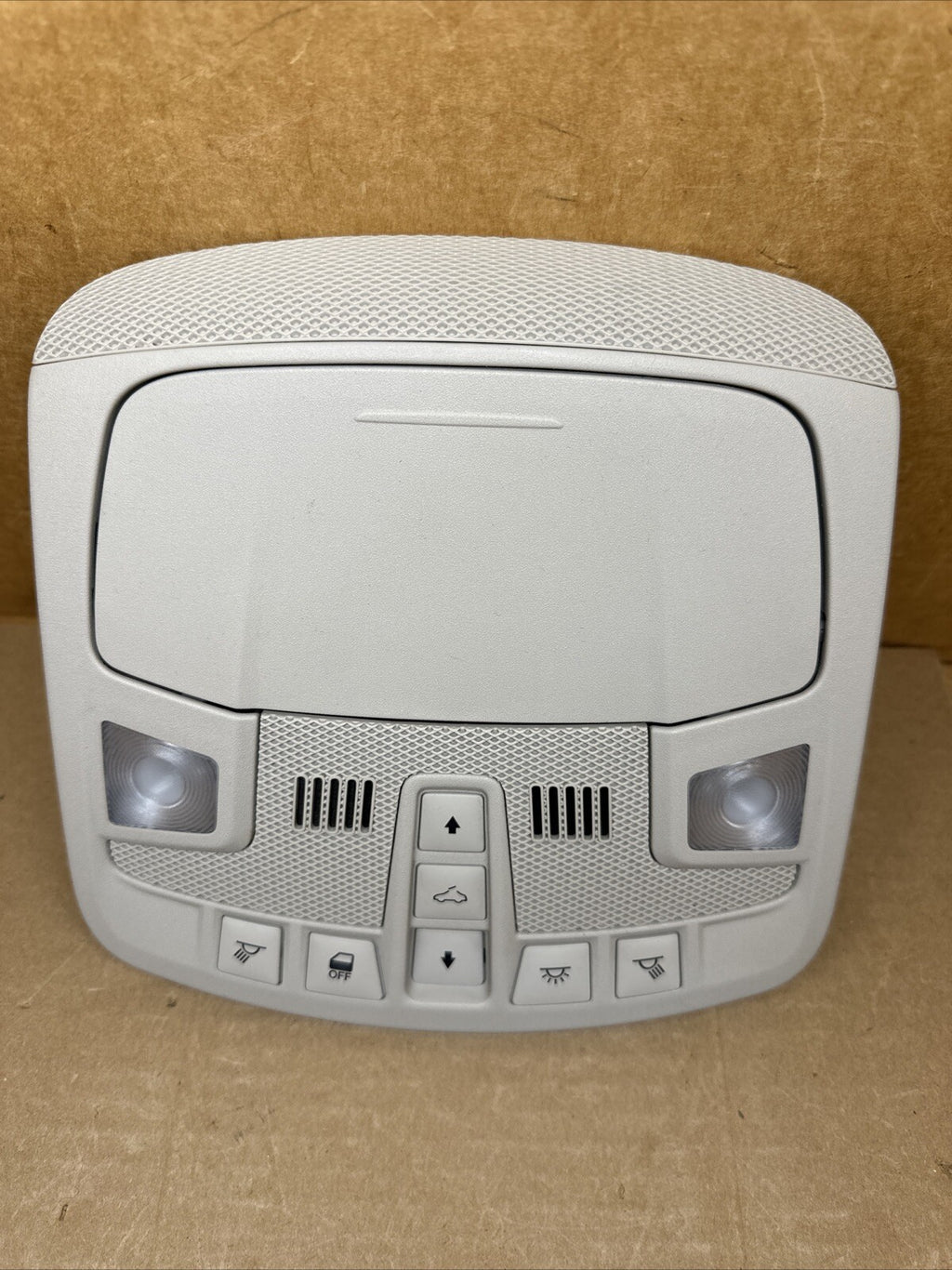 2013 2016 Ford Fusion Over Head Overhead Center Console Dome Lights Gray3