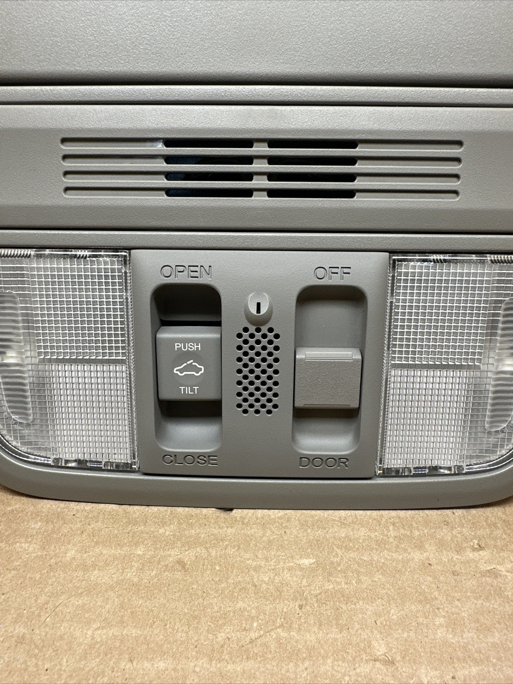 2013 2017 Honda Accord Front Over Head Overhead Center Console Gray Sunroof1