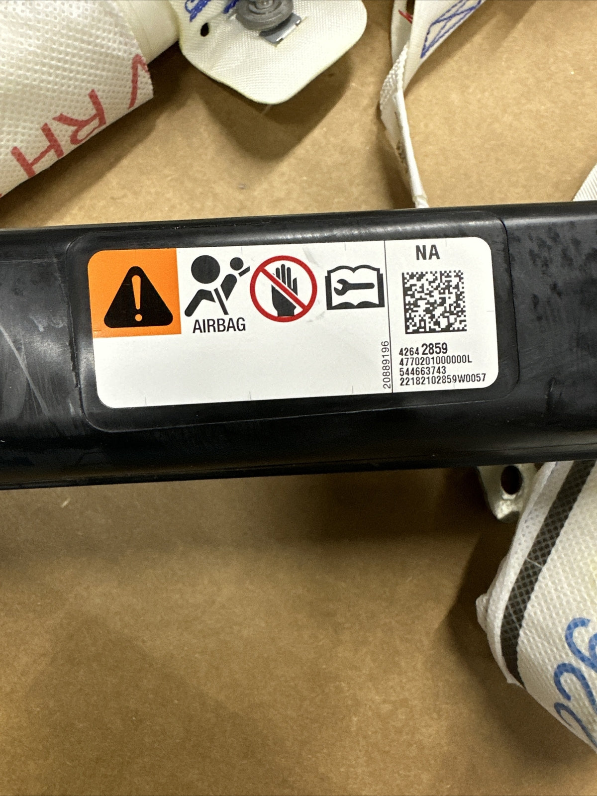 2018-2022 Encore Trax Driver Passenger Curtain Roof Air Bag Airbag Set Pair7