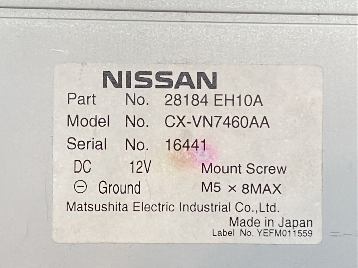 2006 2010 INFINITI M35 CONSOLE ENTERTAINMENT DVD PLAYER 28184 EH10A OEM4