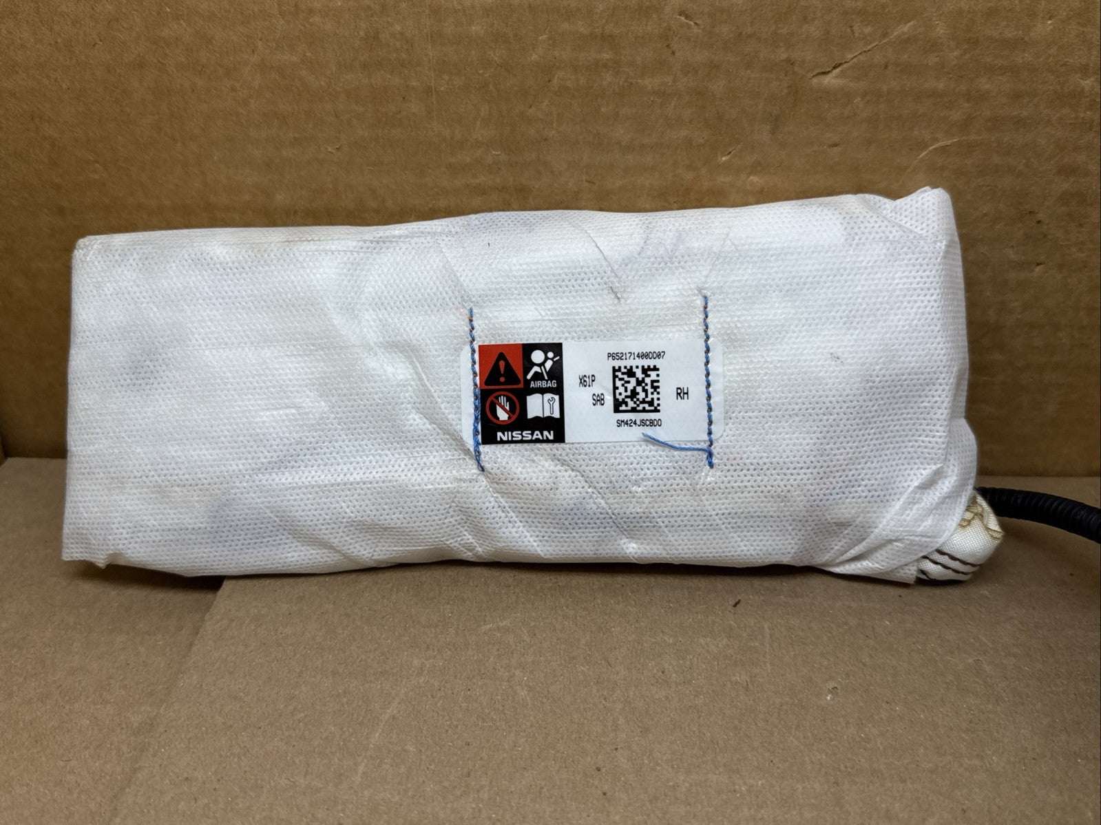 2022 2026 Nissan Frontier Front Right Side Passenger Seat Air Bag Airbag1