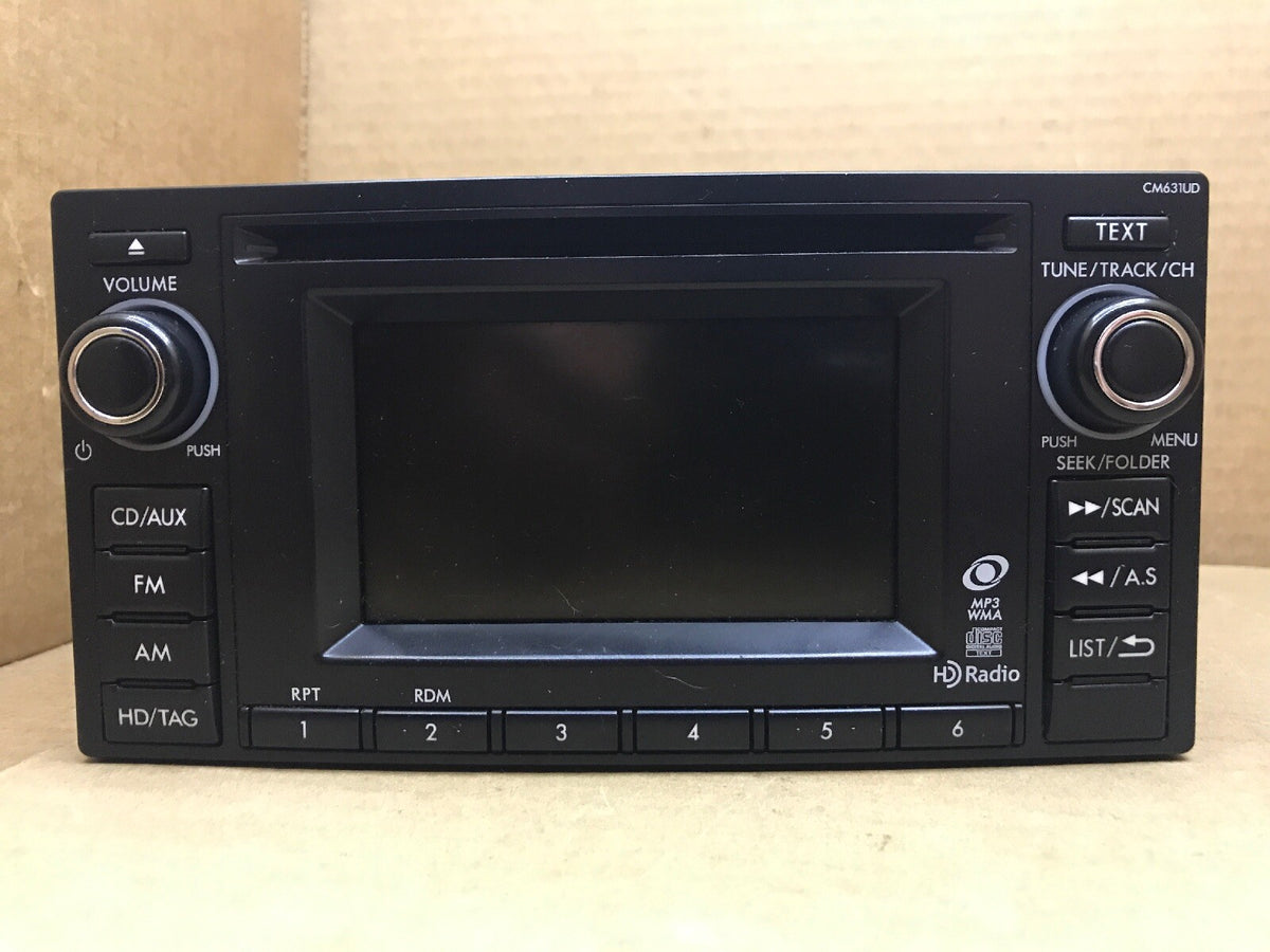 2012 2013 2014 SUBARU IMPREZA CROSSTREK OEM RADIO AUDIO HD 86201FJ630 12 13 140