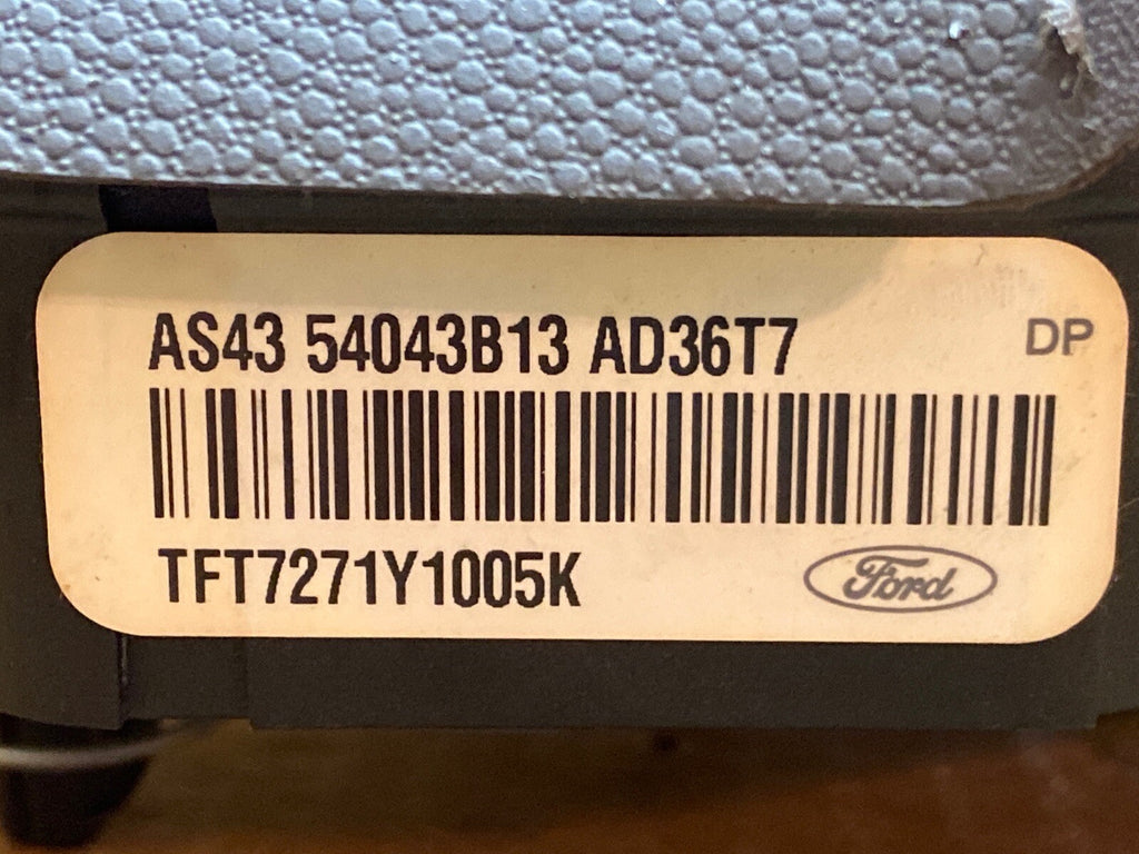 08 11 Ford Focus Left Driver Side Steering Wheel Airbag Air Bag Gray Trim FS HS10
