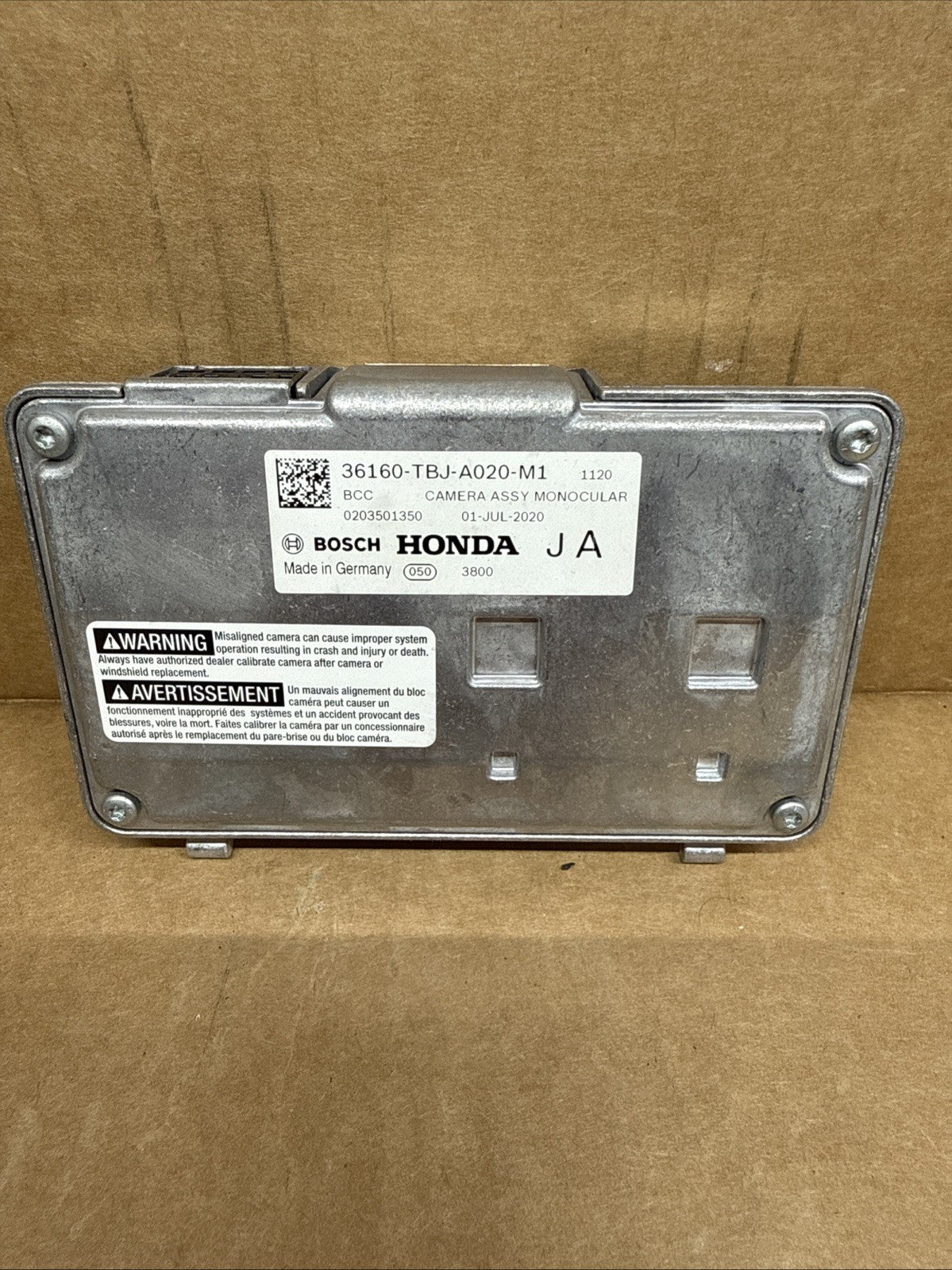 2020 2021 Honda Civic Windshield Lane Assist Departure Camera 36160 TBJ A020 M10