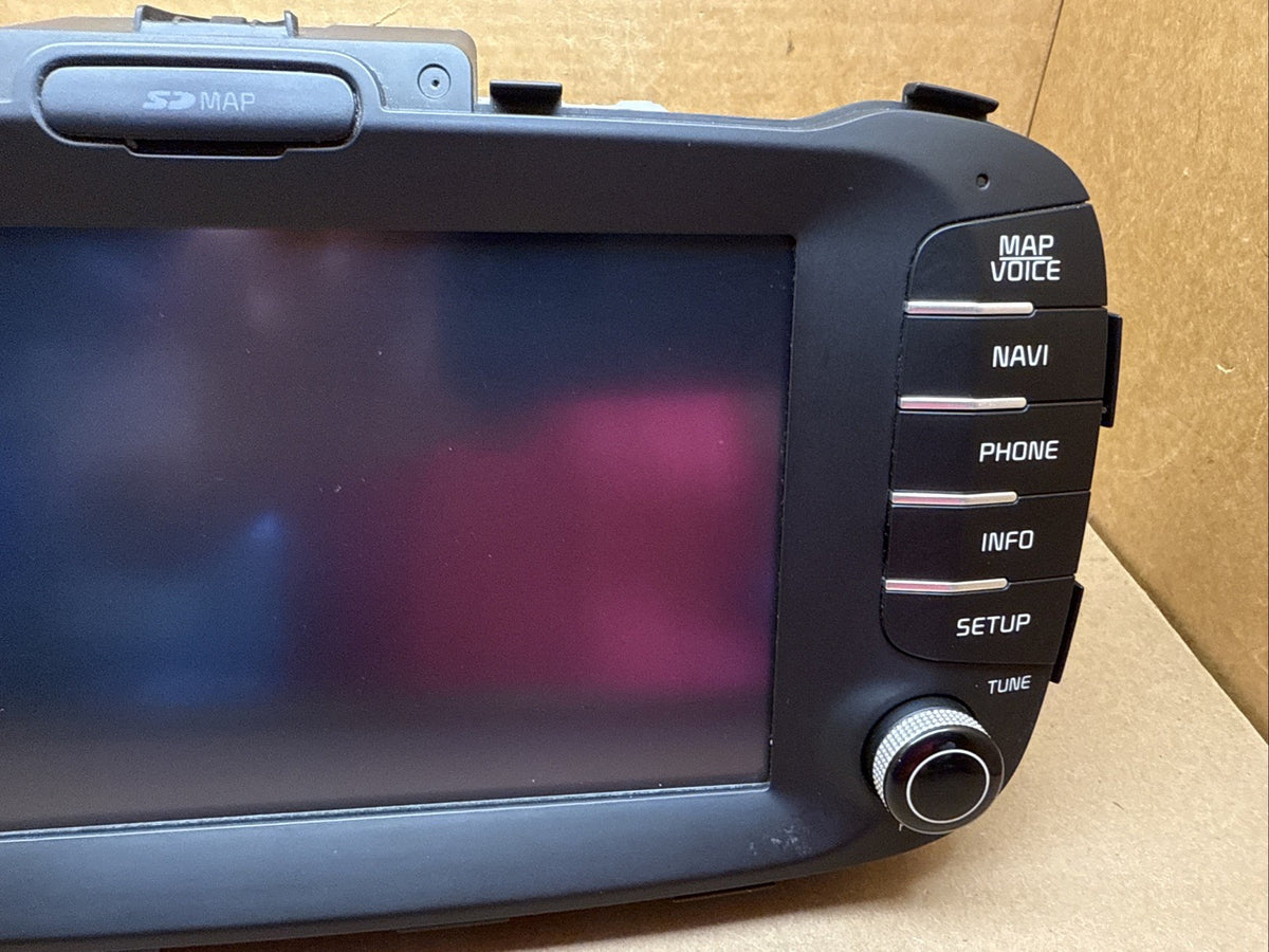 2014 2016 Kia Soul Navigation Radio Stereo Touch Display Screen 96560 B2211CA3
