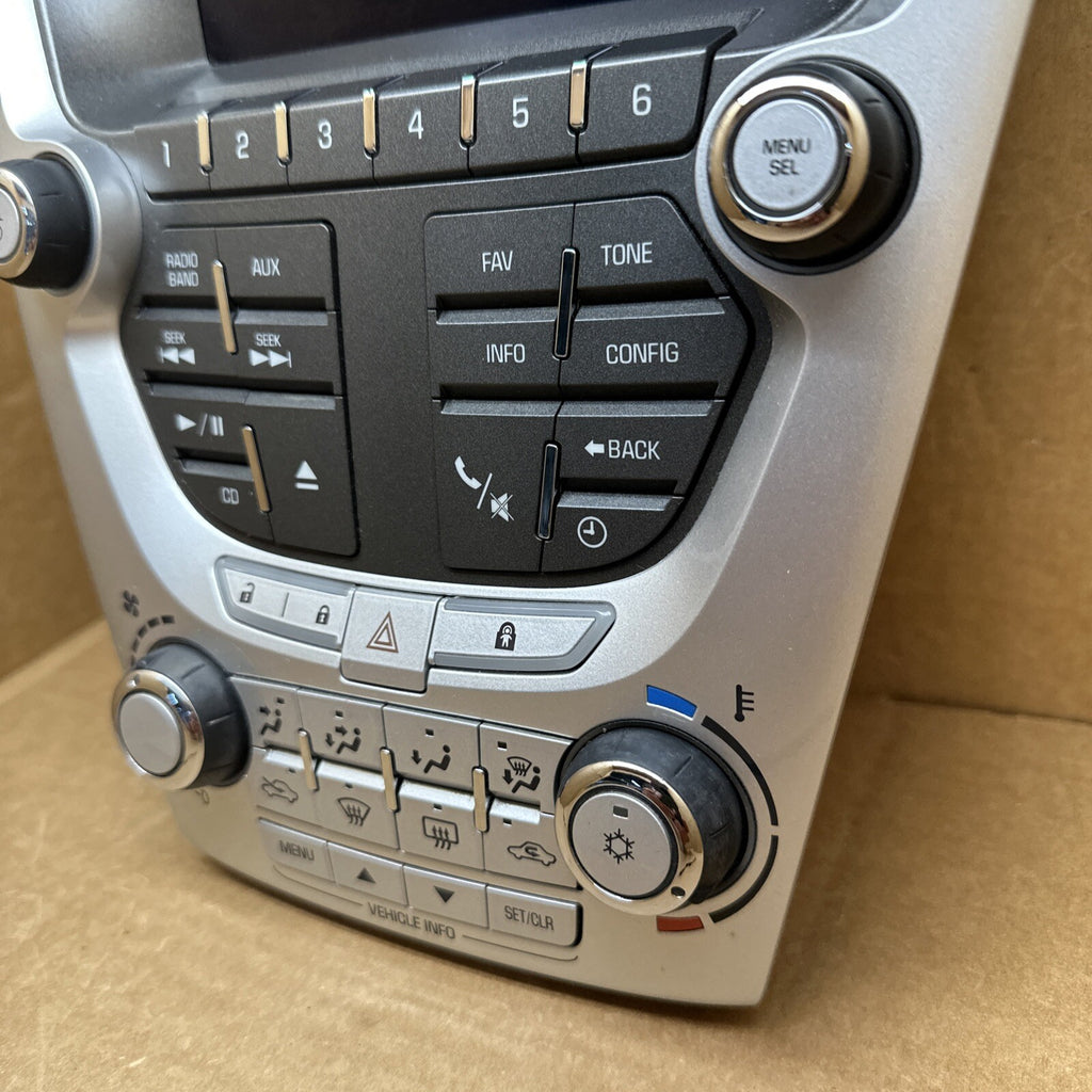 10 11 Terrain Equinox Radio Bezel Climate Temp Control Panel 227668355