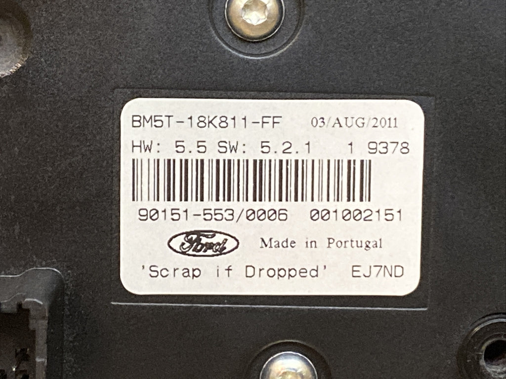 2012 2016 Ford Focus Radio Control Panel Dial Sony Source Sound BM5T 18K811 FF6