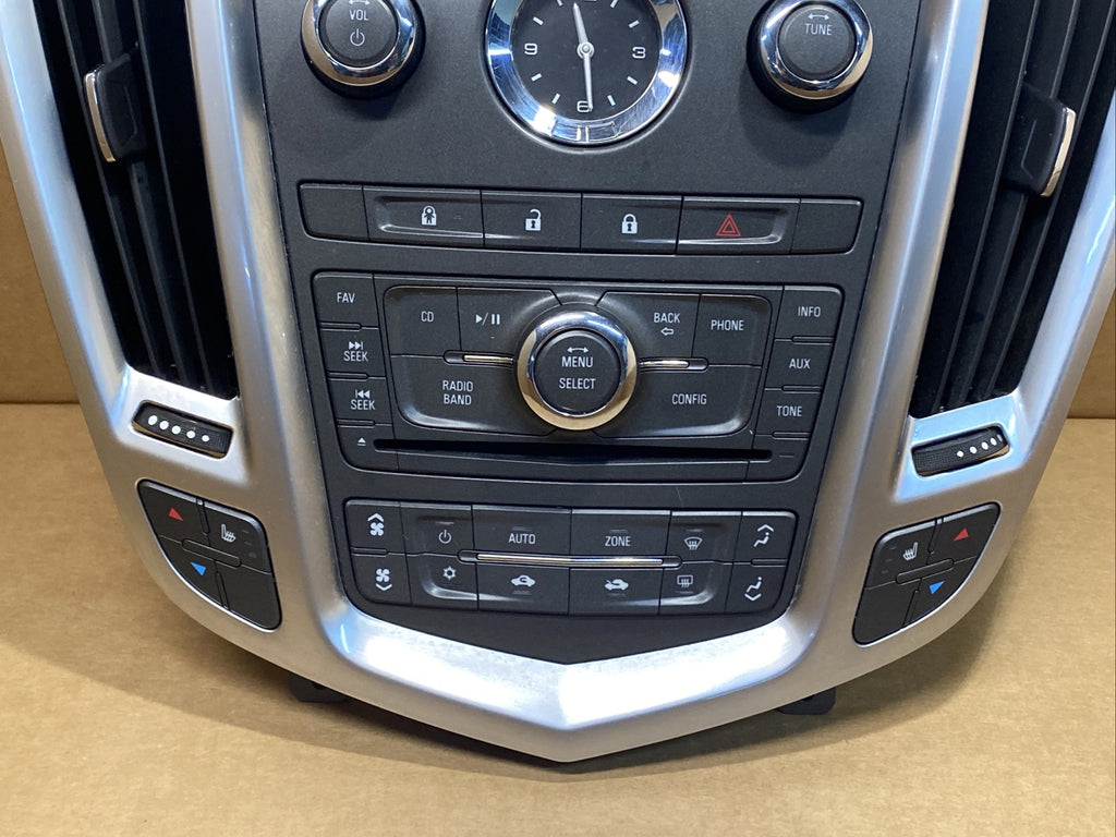2010 2013 Cadillac SRX Radio Climate Control Panel Dash Trim Faceplate 208648684